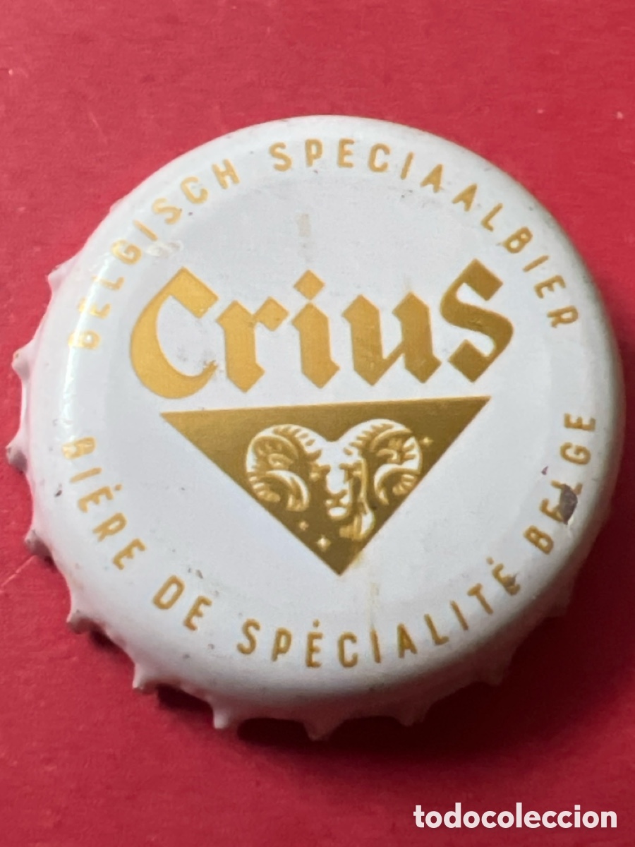 Coleccionismo de cervezas: T4/X82/K4. CHAPA CERVEZA - Crius Belgisch Speciaalbier Bi&egrave;re de Sp&eacute;cialit&eacute; Belge - B&Eacute;LGICA