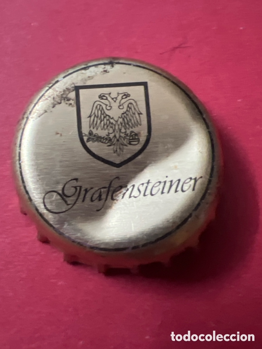 Collezionismo di birre: T4/X82/K5. CHAPA CERVEZA - Grafensteiner - ALEMANIA