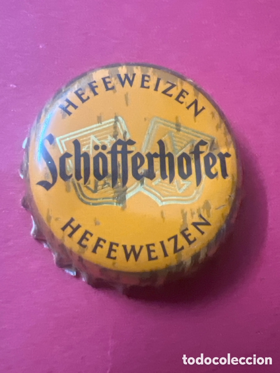 Coleccionismo de cervezas: T4/X52/k6. CHAPA CERVEZA - Sch&ouml;fferhofer Hefeweizen - ALEMANIA