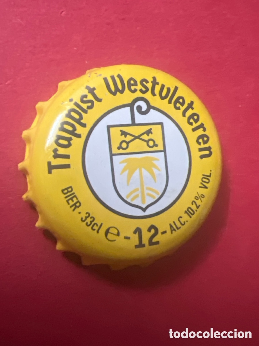 Coleccionismo de cervezas: T4/X82/L3. CHAPA CERVEZA - Trappist Westvleteren 12 Bier 33cl e Alc. 10,2 % Vol. - B&Eacute;LGICA