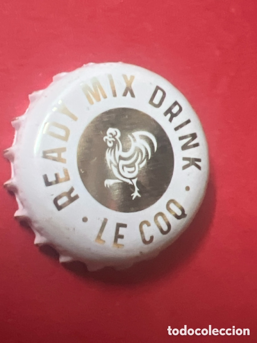 Coleccionismo de cervezas: T4/X82/L5. CHAPA CERVEZA - READY MIX DRINK LE COQ - ESTONIA
