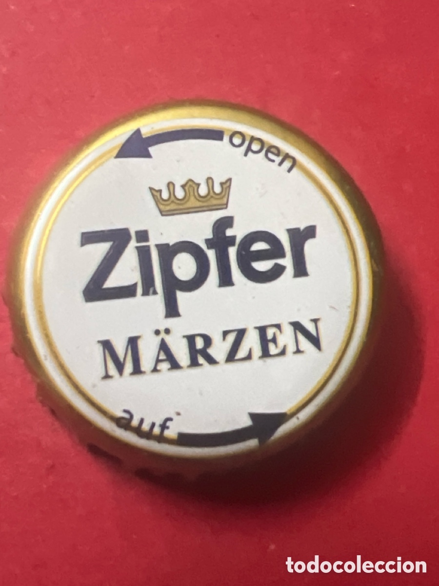 Coleccionismo de cervezas: T4/X82/M4. CHAPA CERVEZA - Zipfer M&auml;rzen open auf - AUSTRIA