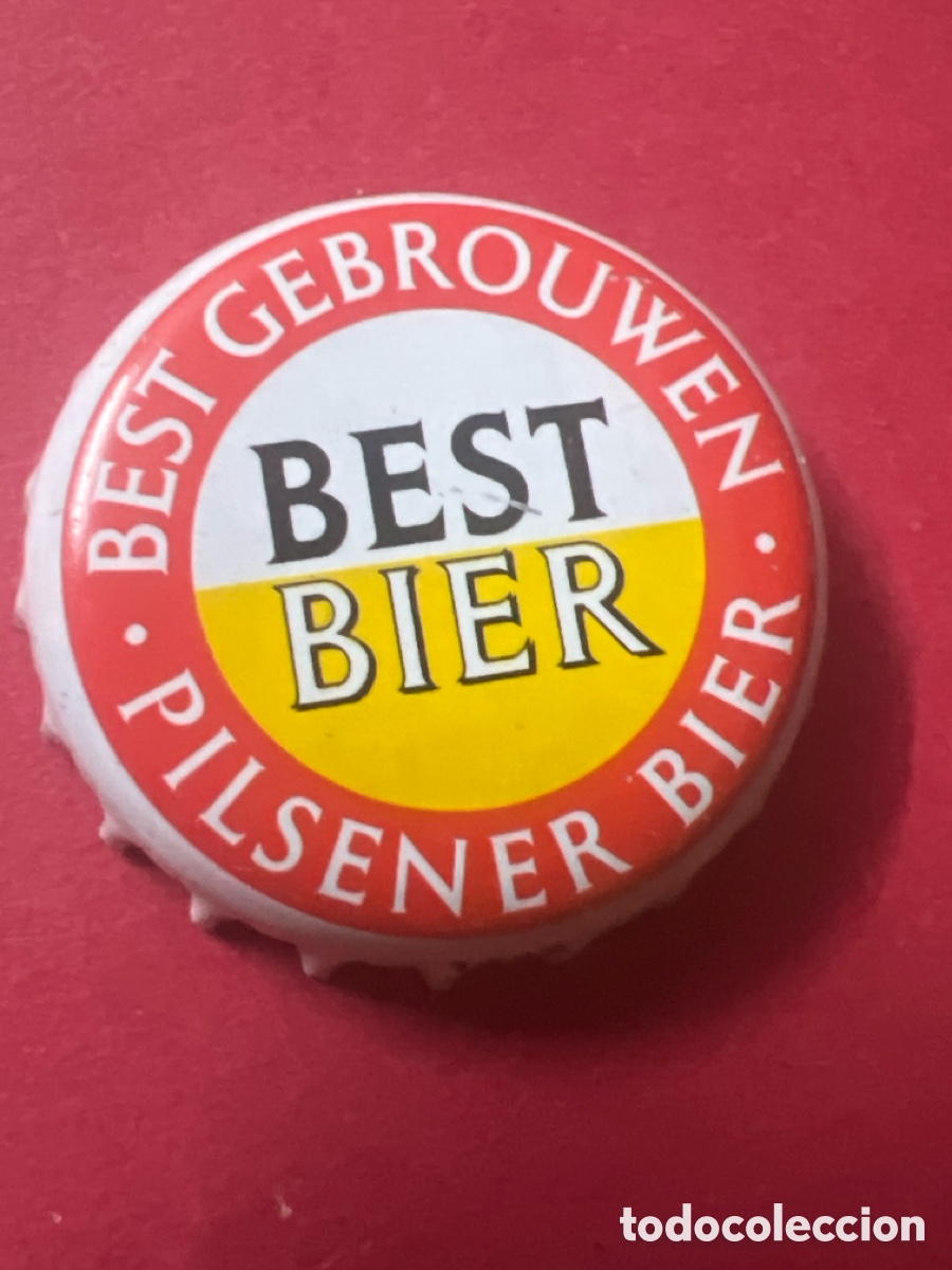 Coleccionismo de cervezas: T4/X82/N2. CHAPA CERVEZA - Best bier best gebrouwen pilsener bier - PA&Iacute;SES BAJOS