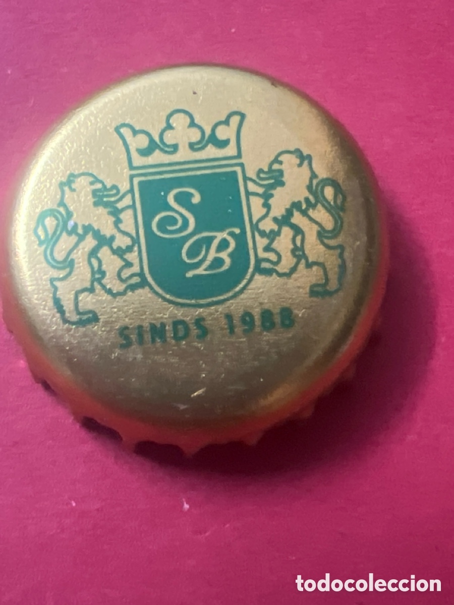 Coleccionismo de cervezas: T4/X82/N3. CHAPA CERVEZA - SB Sinds 1988 - PA&Iacute;SES BAJOS