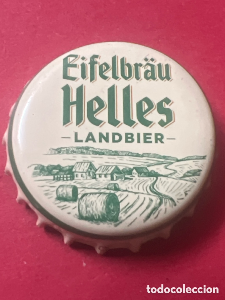 Coleccionismo de cervezas: T4/X82/P1. CHAPA CERVEZA - Eifelbr&auml;u Helles Landbier - ALEMANIA