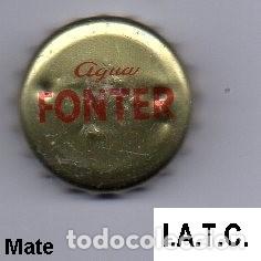 Coleccionismo de cervezas: chapa - agua - ESPA&Ntilde;A - FONTER