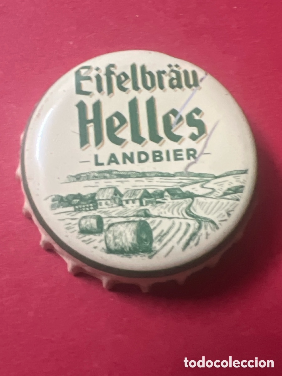 Coleccionismo de cervezas: T4/X82/P2. CHAPA CERVEZA - Eifelbr&auml;u Helles Landbier - ALEMANIA