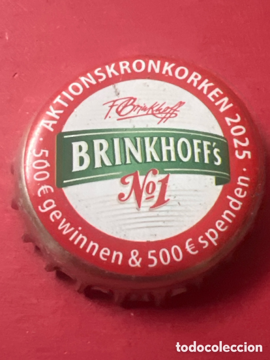 Coleccionismo de cervezas: T4/X82/P3. CHAPA CERVEZA - Brinkhoff's - ALEMANIA