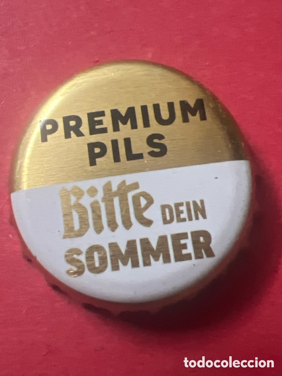 Coleccionismo de cervezas: T4/X82/Q6. CHAPA CERVEZA - Bitte dein Sommer Premium Pils - ALEMANIA