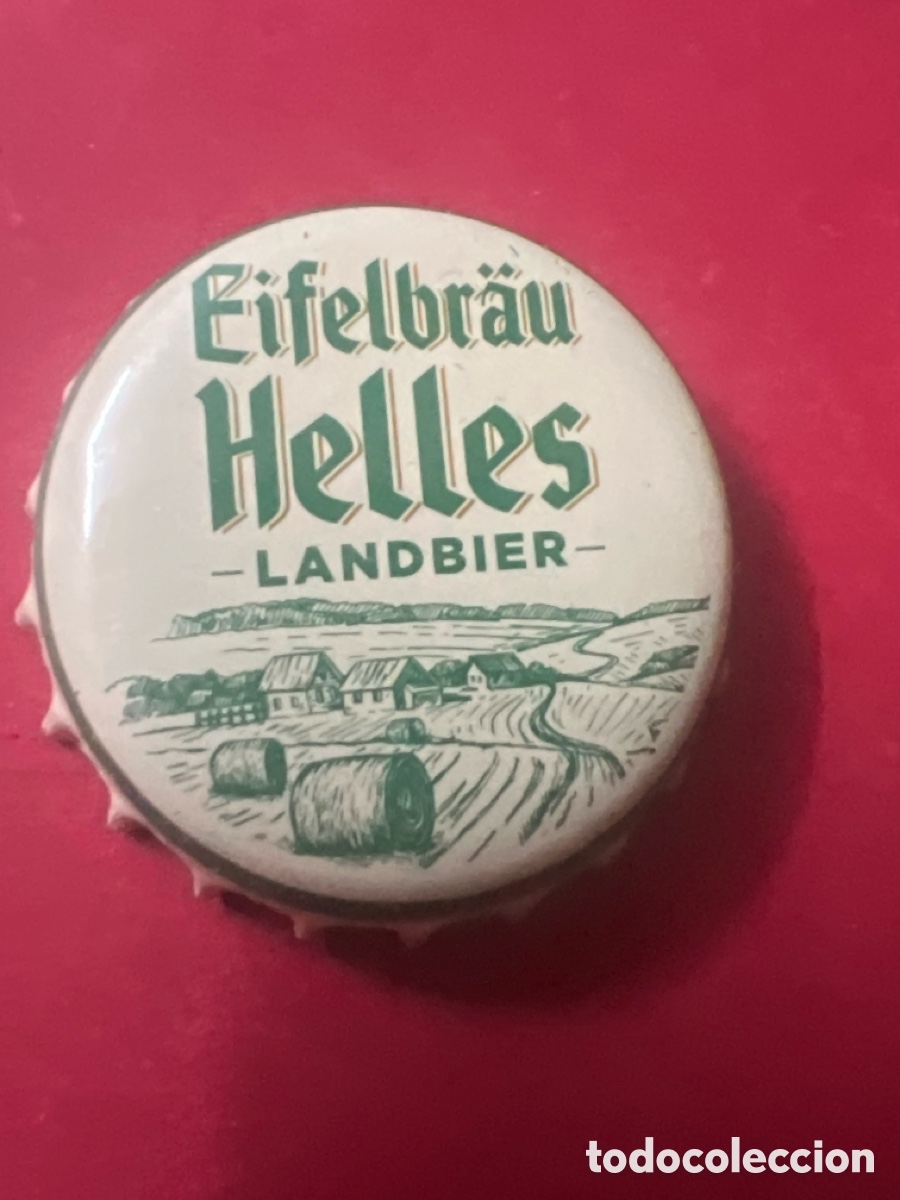 Coleccionismo de cervezas: G239/3. CHAPA CERVEZA - Eifelbr&auml;u Helles Landbier - ALEMANIA