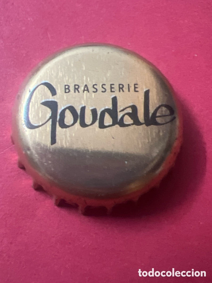 Collectable Beer: E202. CHAPA CERVEZA - Brasserie Goudale - FRANCIA