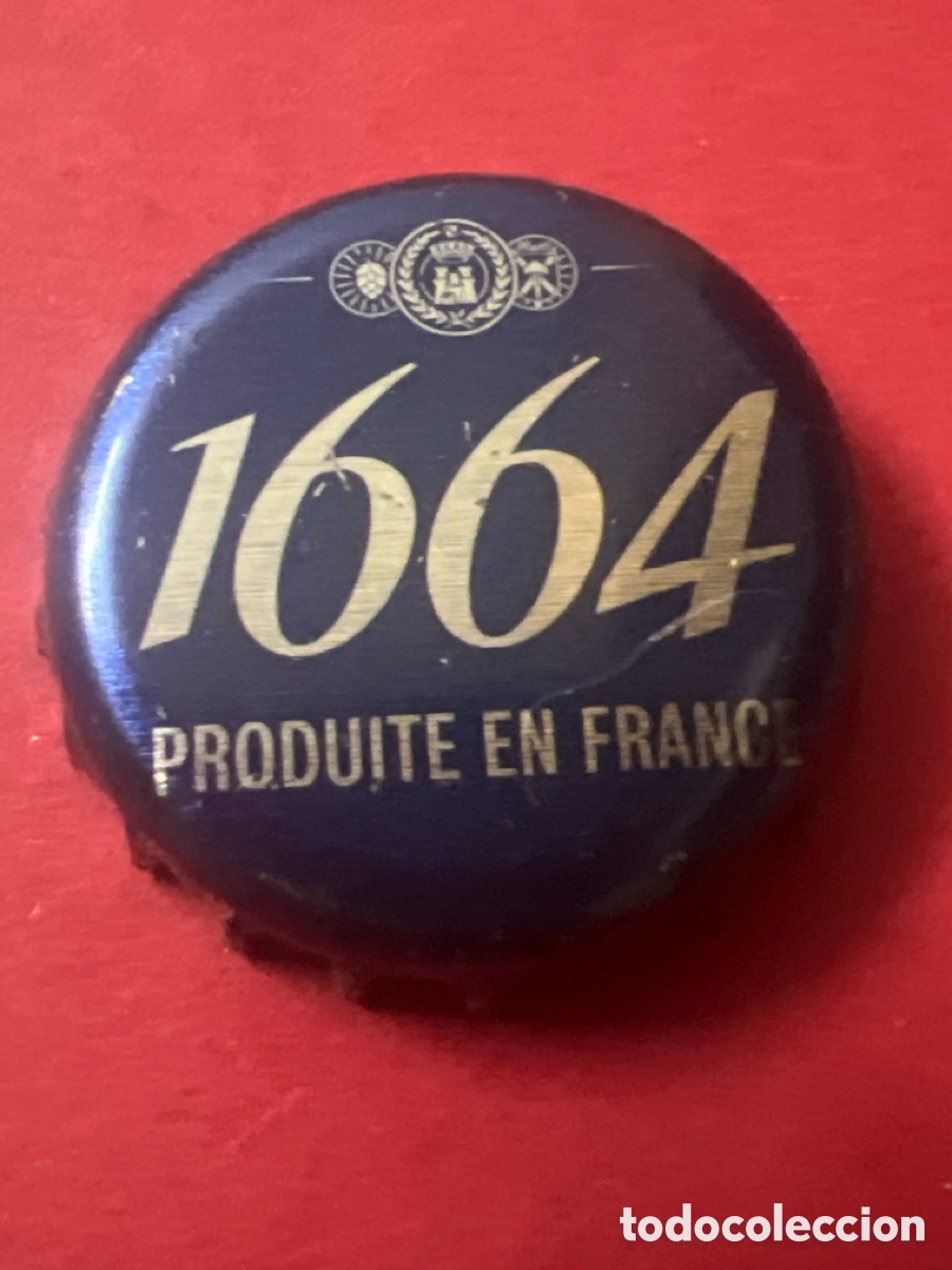 Coleccionismo de cervezas: E271. CHAPA CERVEZA - 1664 produite en France - FRANCIA