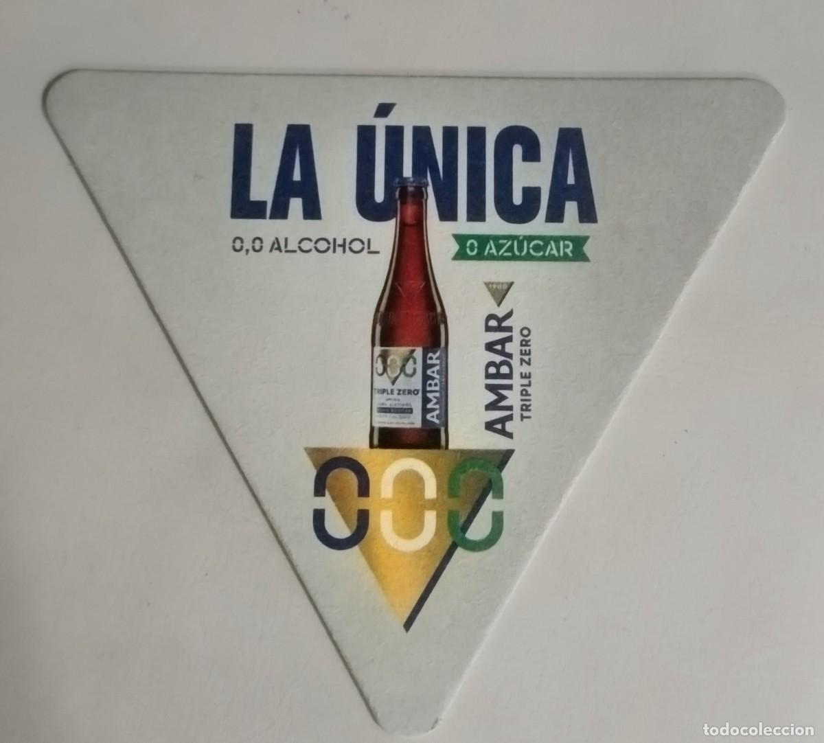 Coleccionismo de cervezas: POSAVASOS CERVEZA AMBAR 000