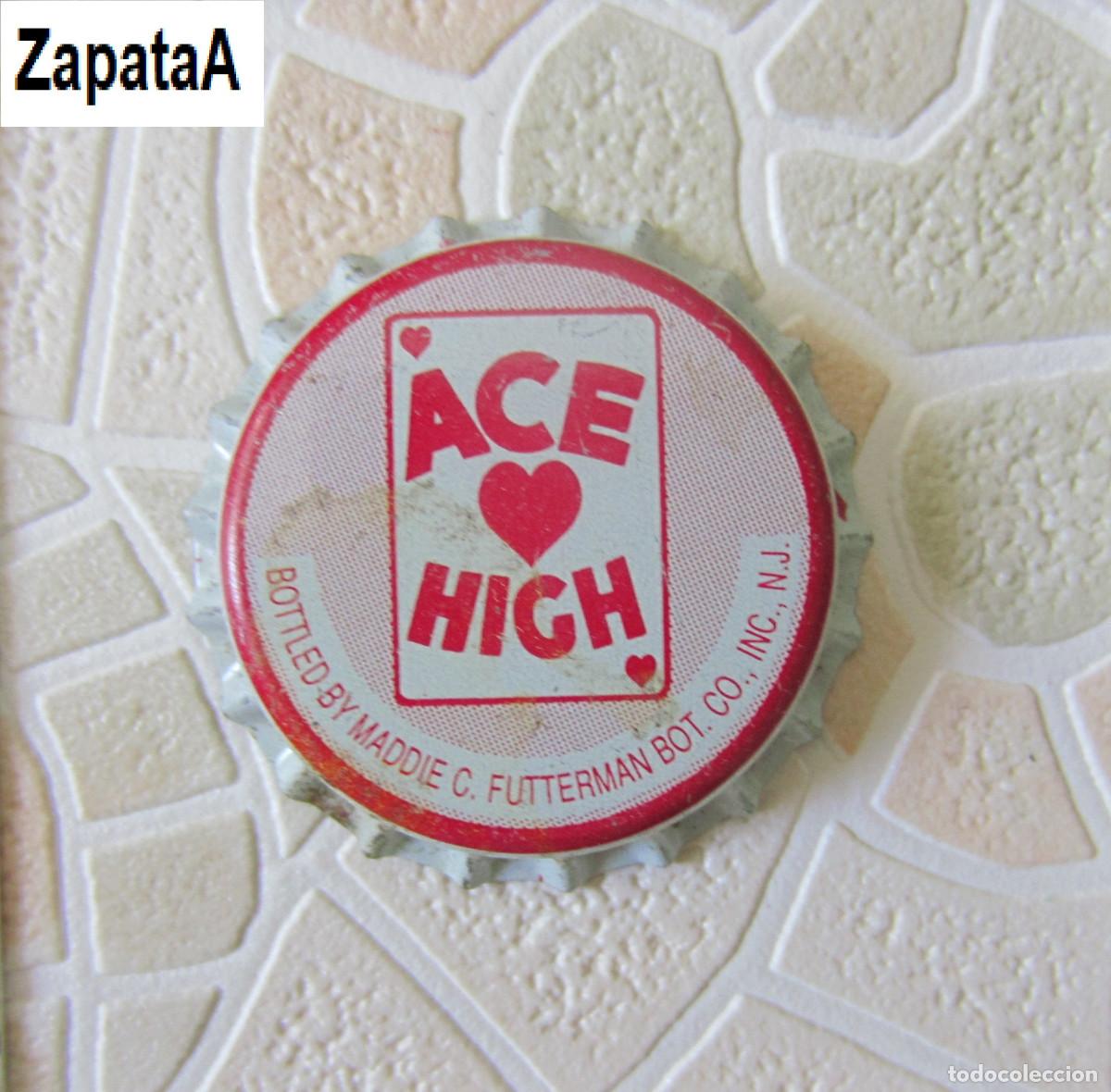 Coleccionismo de cervezas: CHAPAS TAPON CORONA CHAPA CERVEZA ACE HIGH