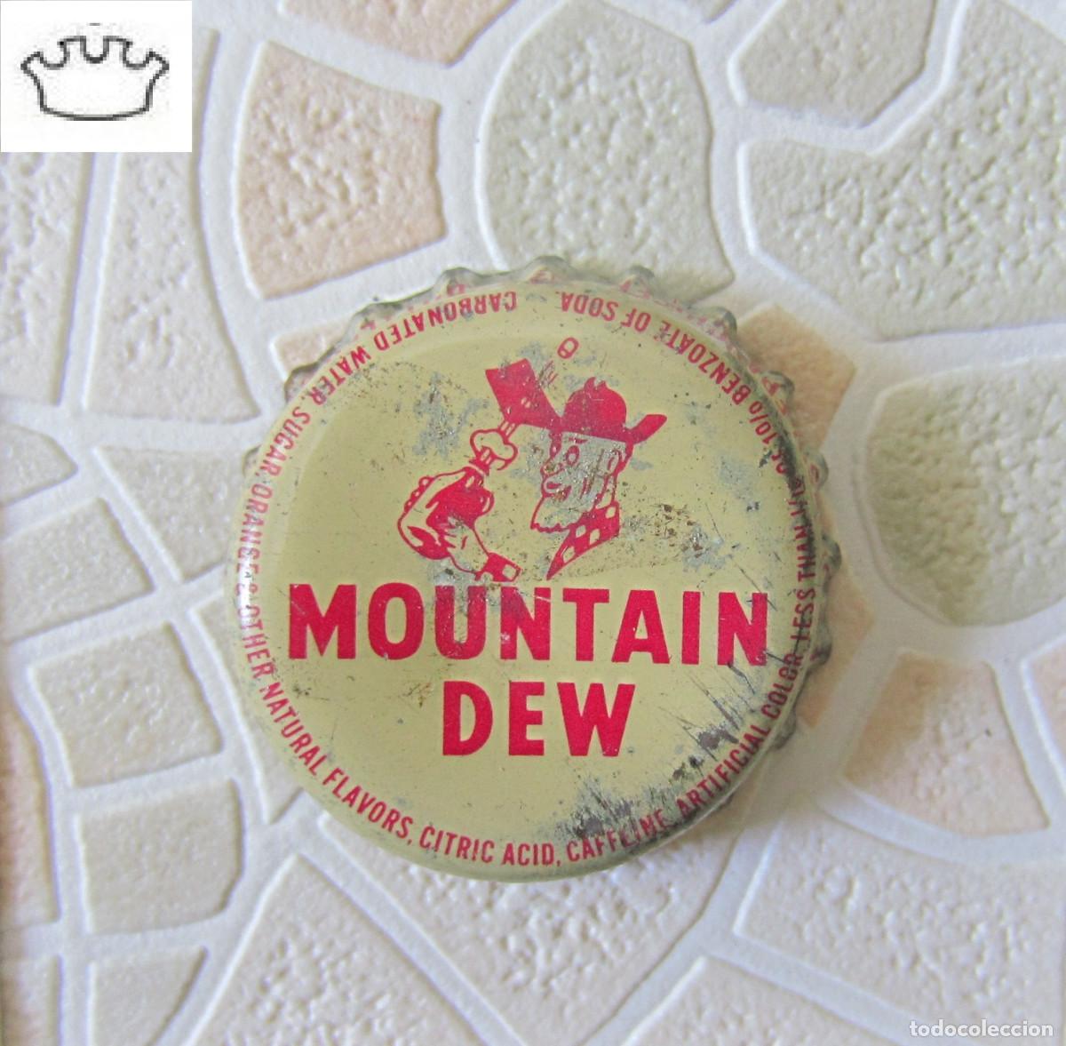 Coleccionismo de cervezas: CHAPAS TAPON CORONA CHAPA CORCHO CERVEZA MOUNTAIN DEW