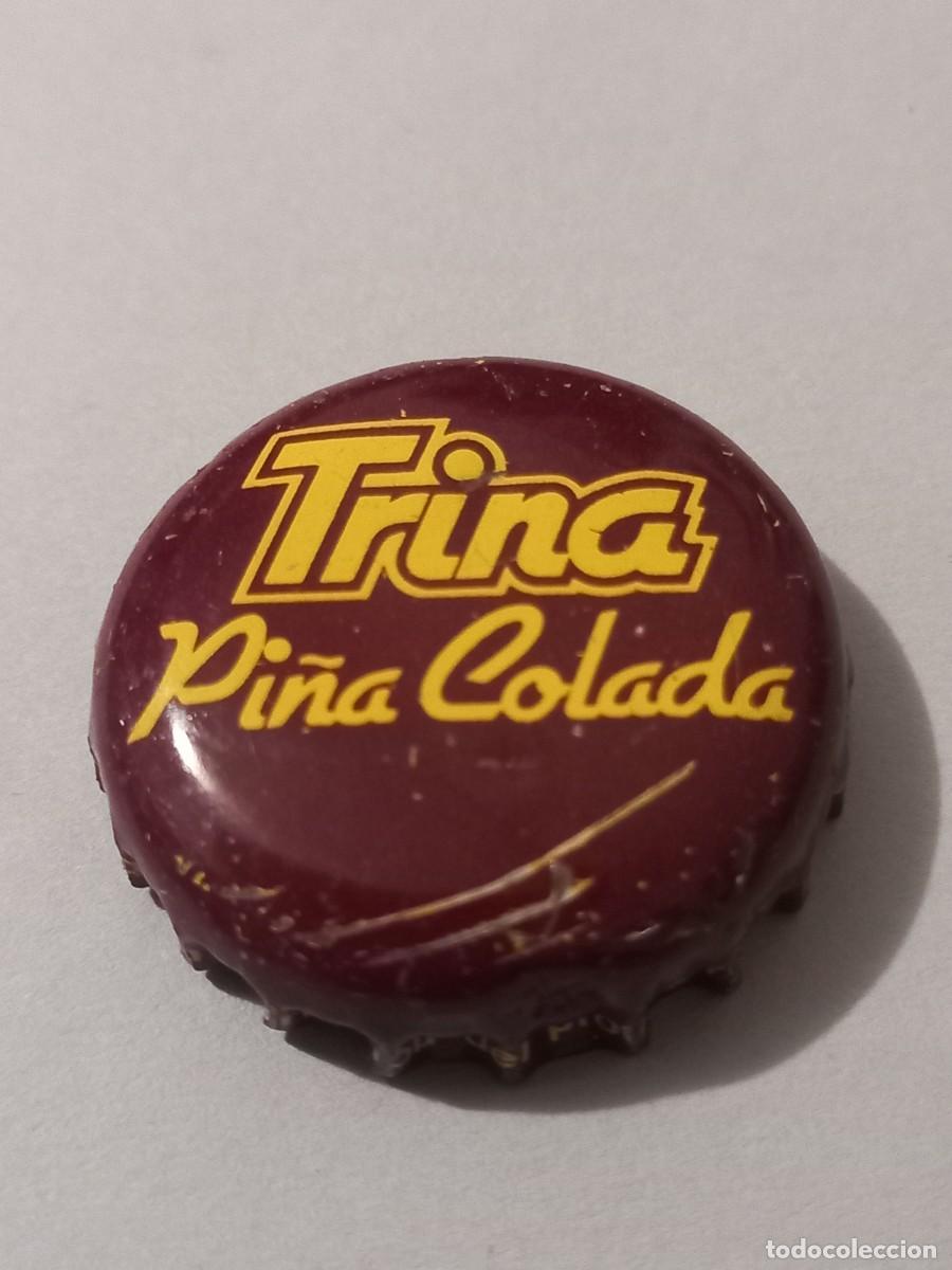 Coleccionismo de cervezas: CHAPA TRINA, PI&Ntilde;A COLADA. FACTOR&Iacute;A U