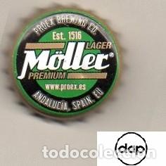 Coleccionismo de cervezas: chapa - cerveza - ESPA&Ntilde;A - M&ouml;ller