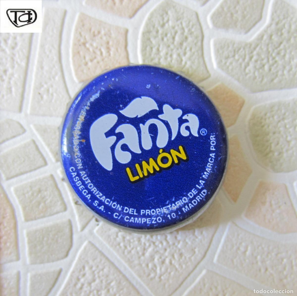 Coleccionismo de cervezas: CHAPAS TAPON CORONA CHAPA REFRESCO FANTA LIMON