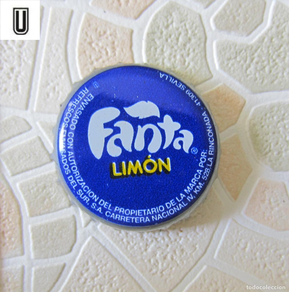 Collectable Beer: CHAPAS TAPON CORONA CHAPA REFRESCO FANTA LIMON