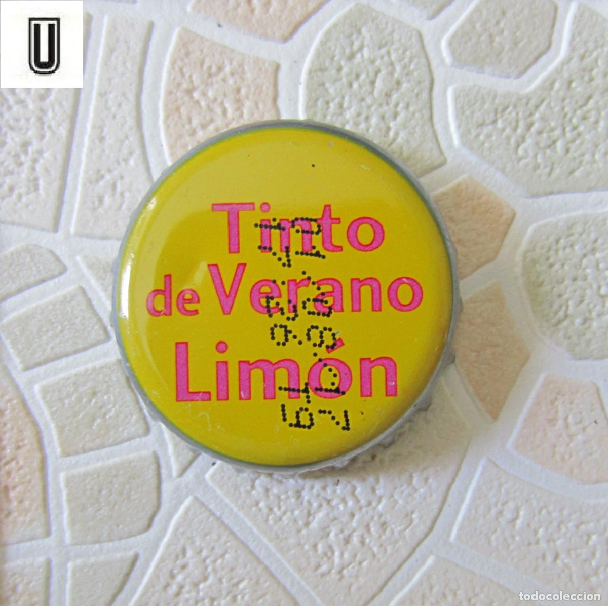 Coleccionismo de cervezas: CHAPAS TAPON CORONA CHAPA REFRESCO TINTO DE VERANO
