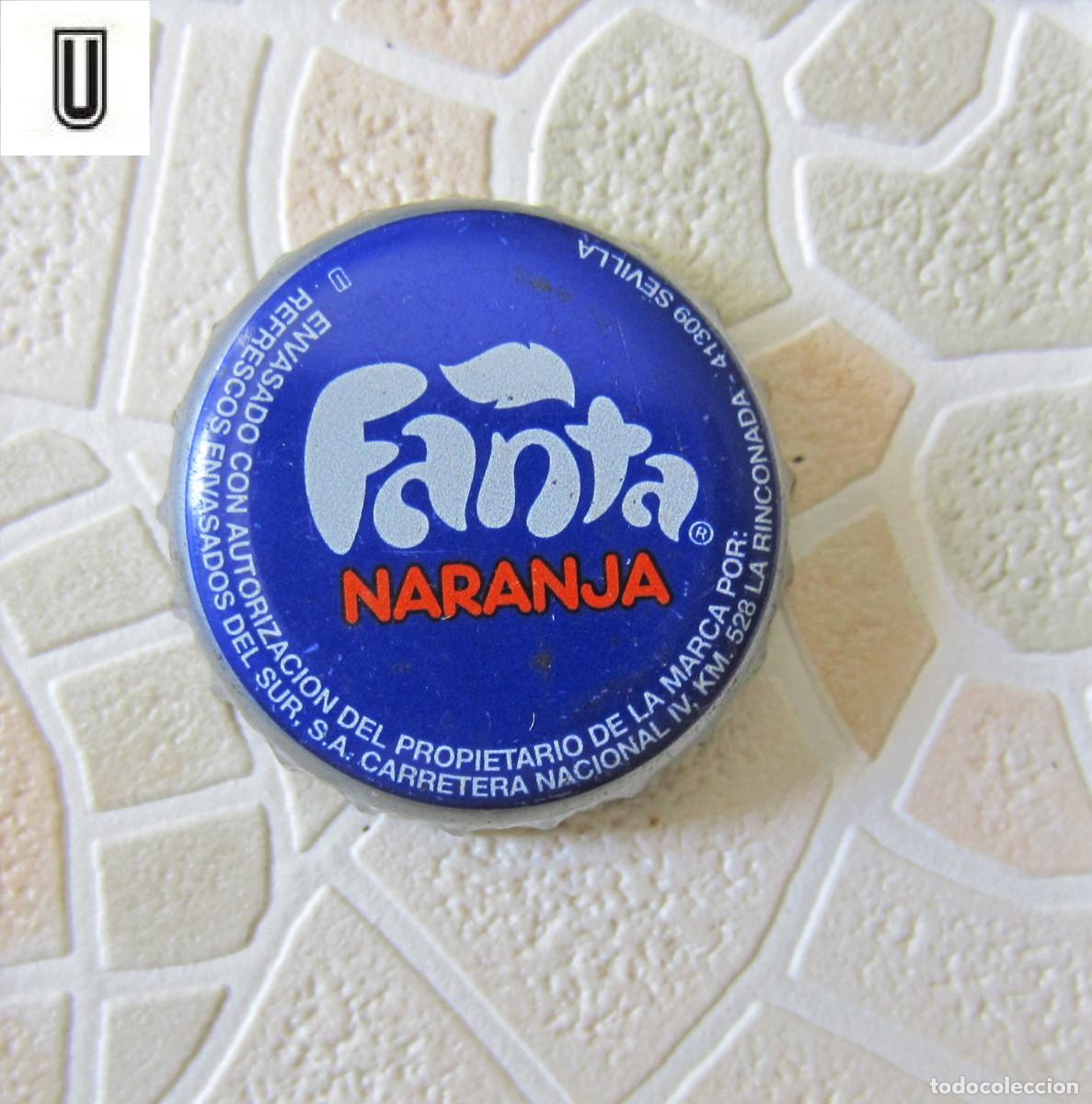 Collezionismo di birre: CHAPAS TAPON CORONA CHAPA REFRESCO FANTA NARANJA