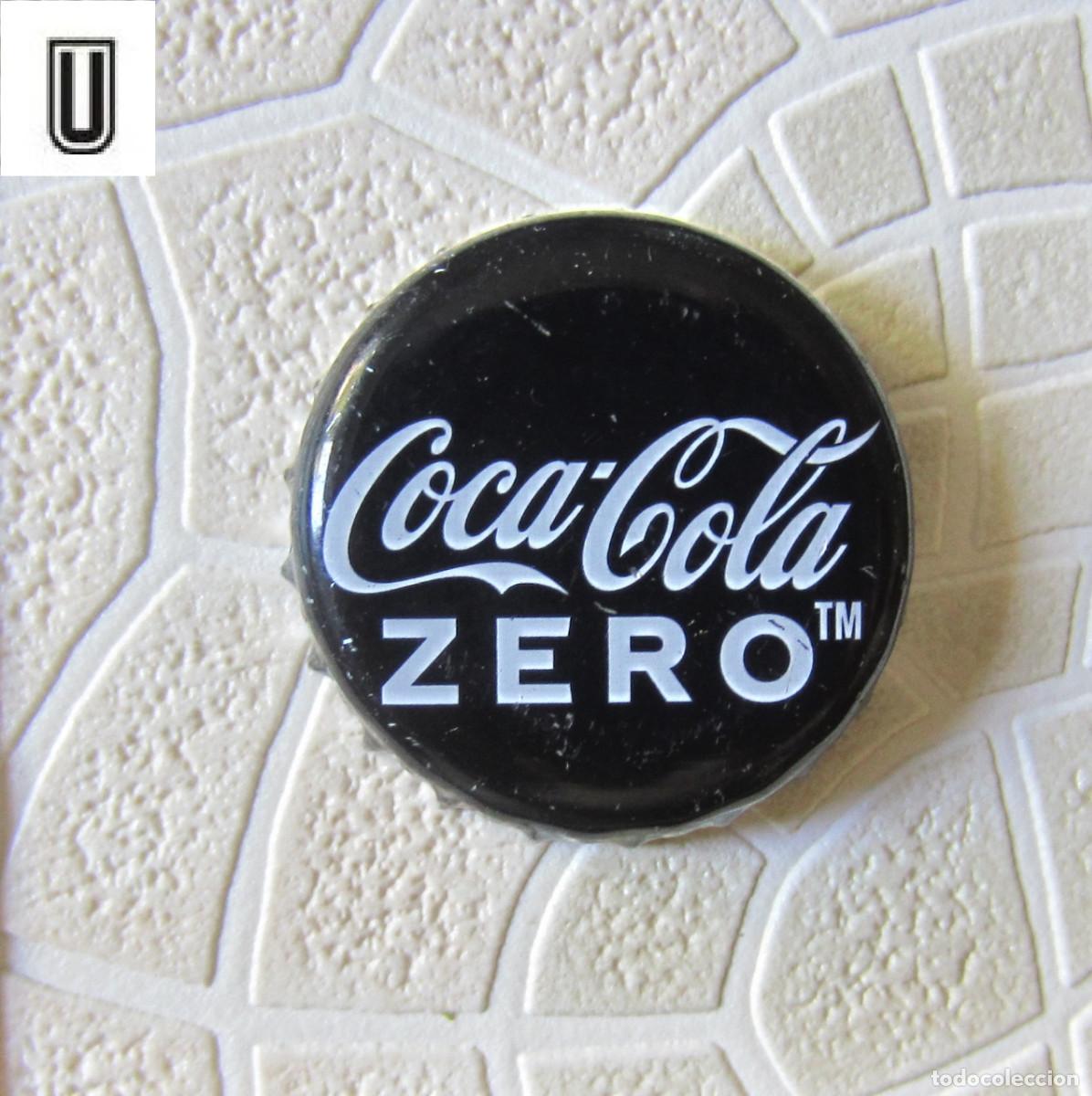 Coleccionismo de cervezas: CHAPAS TAPON CORONA CHAPA REFRESCO COCA COLA ZERO