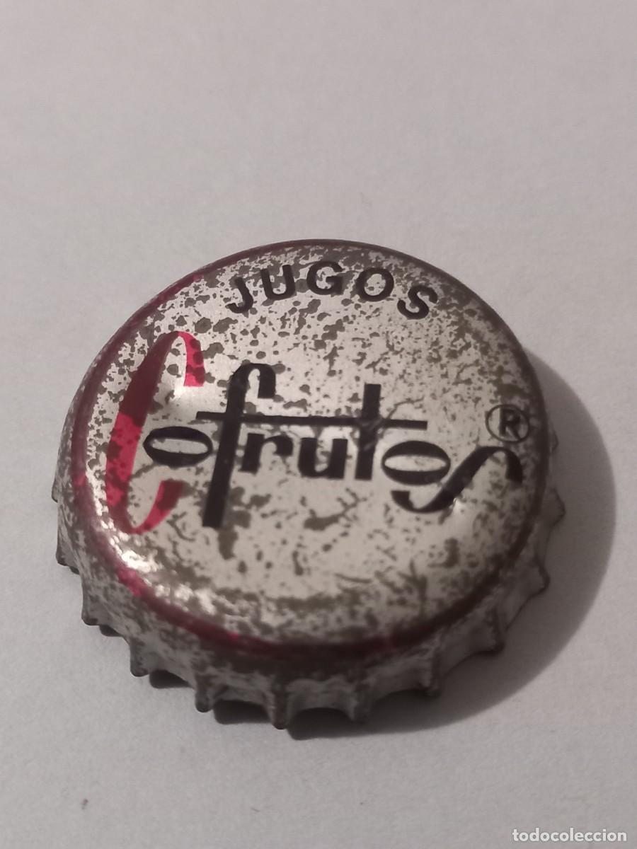 Coleccionismo de cervezas: CHAPA JUGOS COFRUTOS, FACTOR&Iacute;A CCC