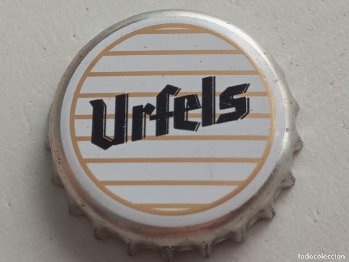 Coleccionismo de cervezas: Chapa tap&oacute;n corona de la cerveza alemana URFELS