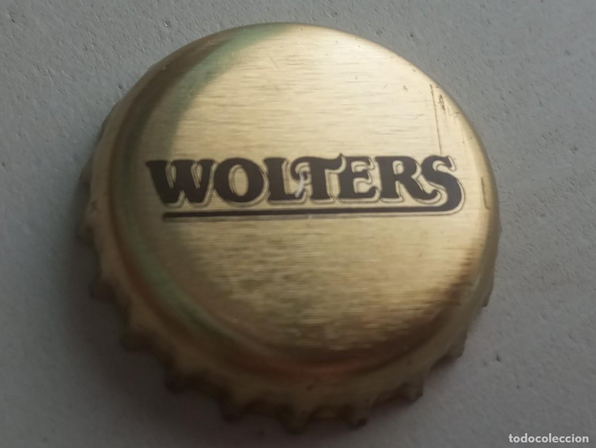Coleccionismo de cervezas: Chapa tap&oacute;n corona de la cerveza alemana WOLTERS