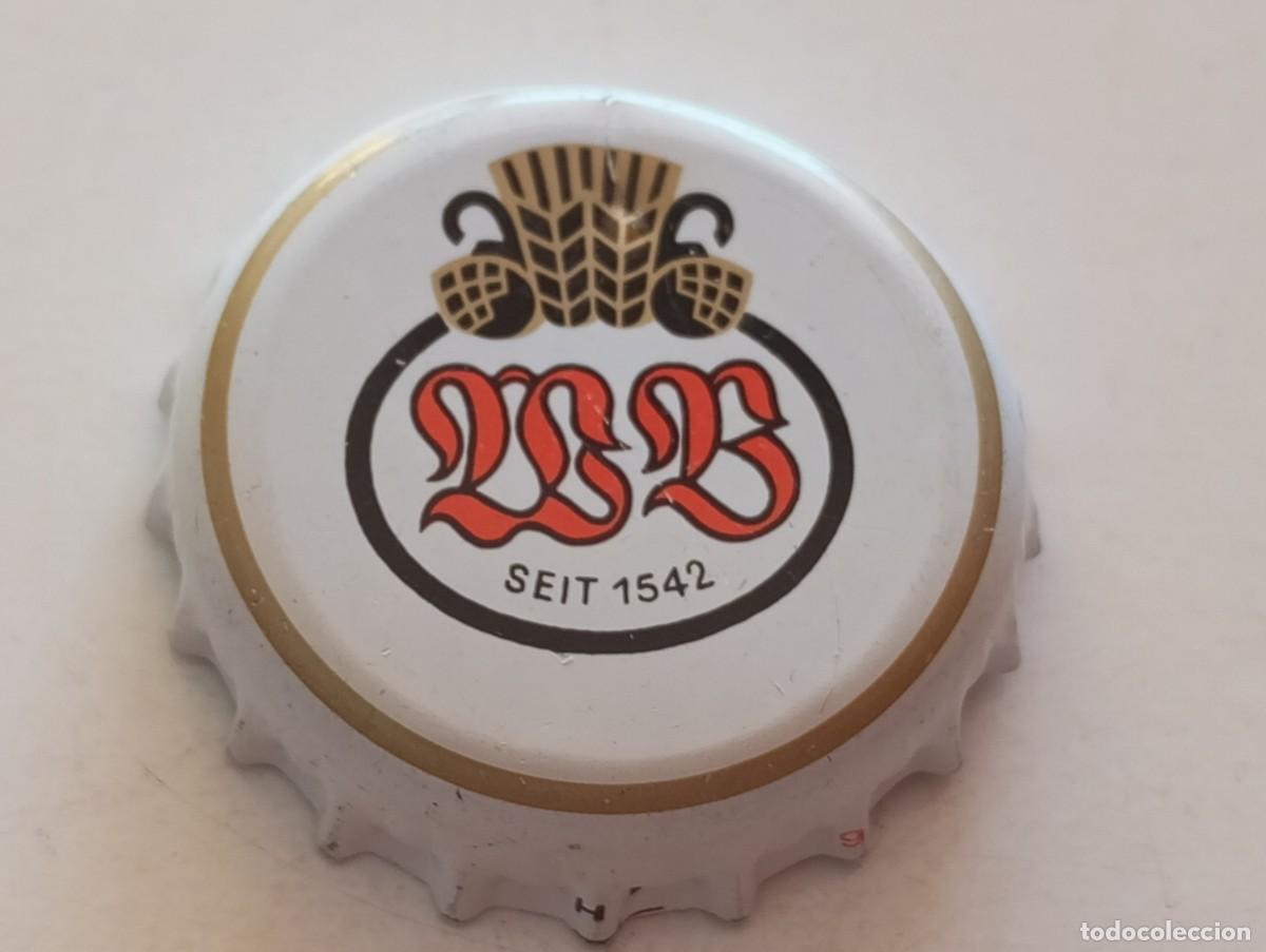 Coleccionismo de cervezas: Chapa tap&oacute;n corona de la cerveza alemana WOLFERSTETTER SEIT 1542