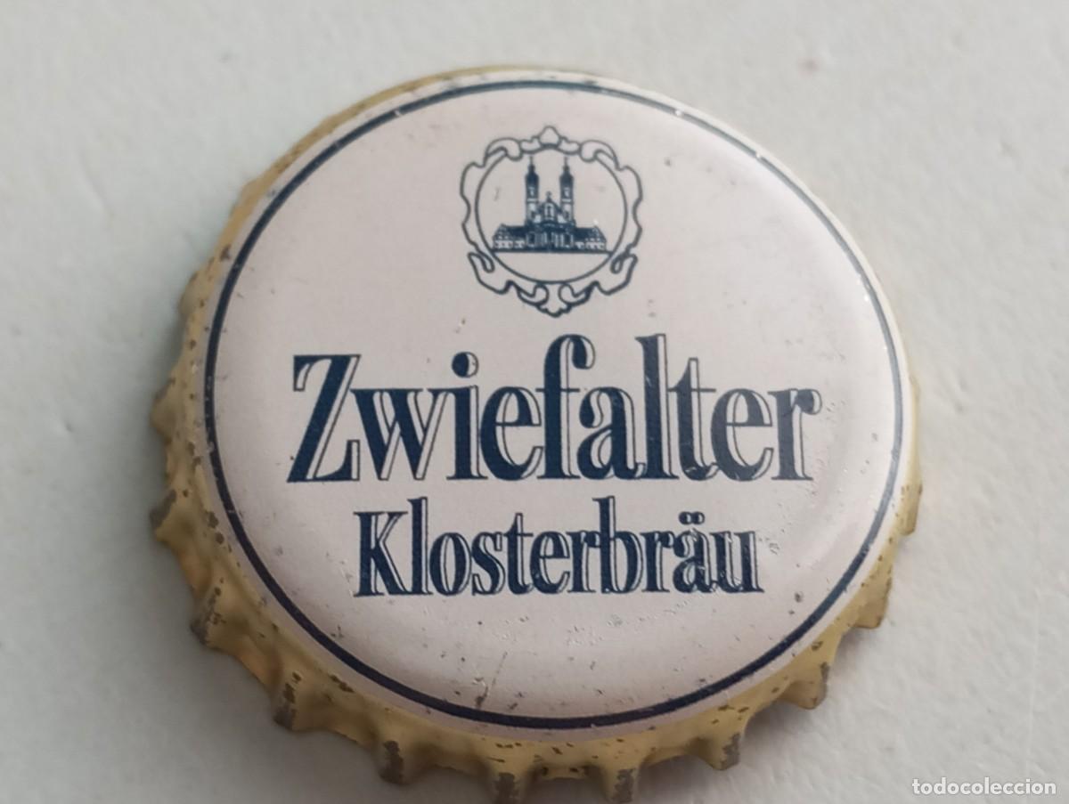 Coleccionismo de cervezas: Chapa tap&oacute;n corona de la cerveza alemana ZWIEFALTER KLOSTERB&Auml;U