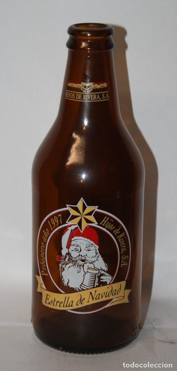 Coleccionismo de cervezas: BOTELLA ESTRELLA NAVIDAD 1997