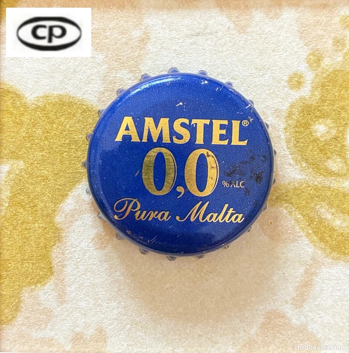 Coleccionismo de cervezas: CHAPA CERVEZA AMSTEL CHAPAS TAPON CORONA