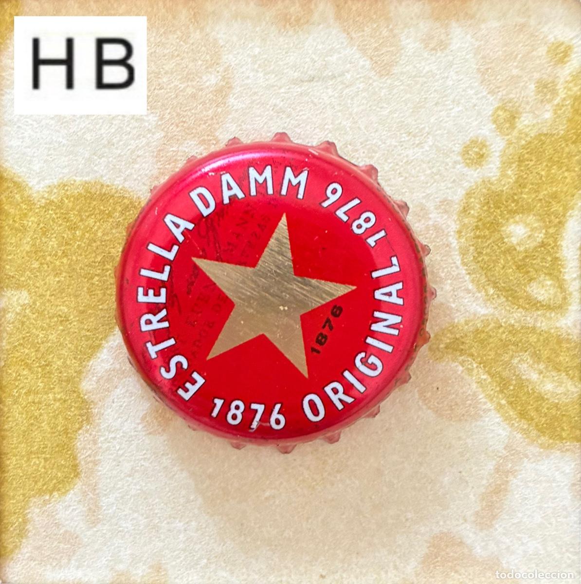 Coleccionismo de cervezas: CHAPA CERVEZA ESTRELLA DAMM CHAPAS TAPON CORONA