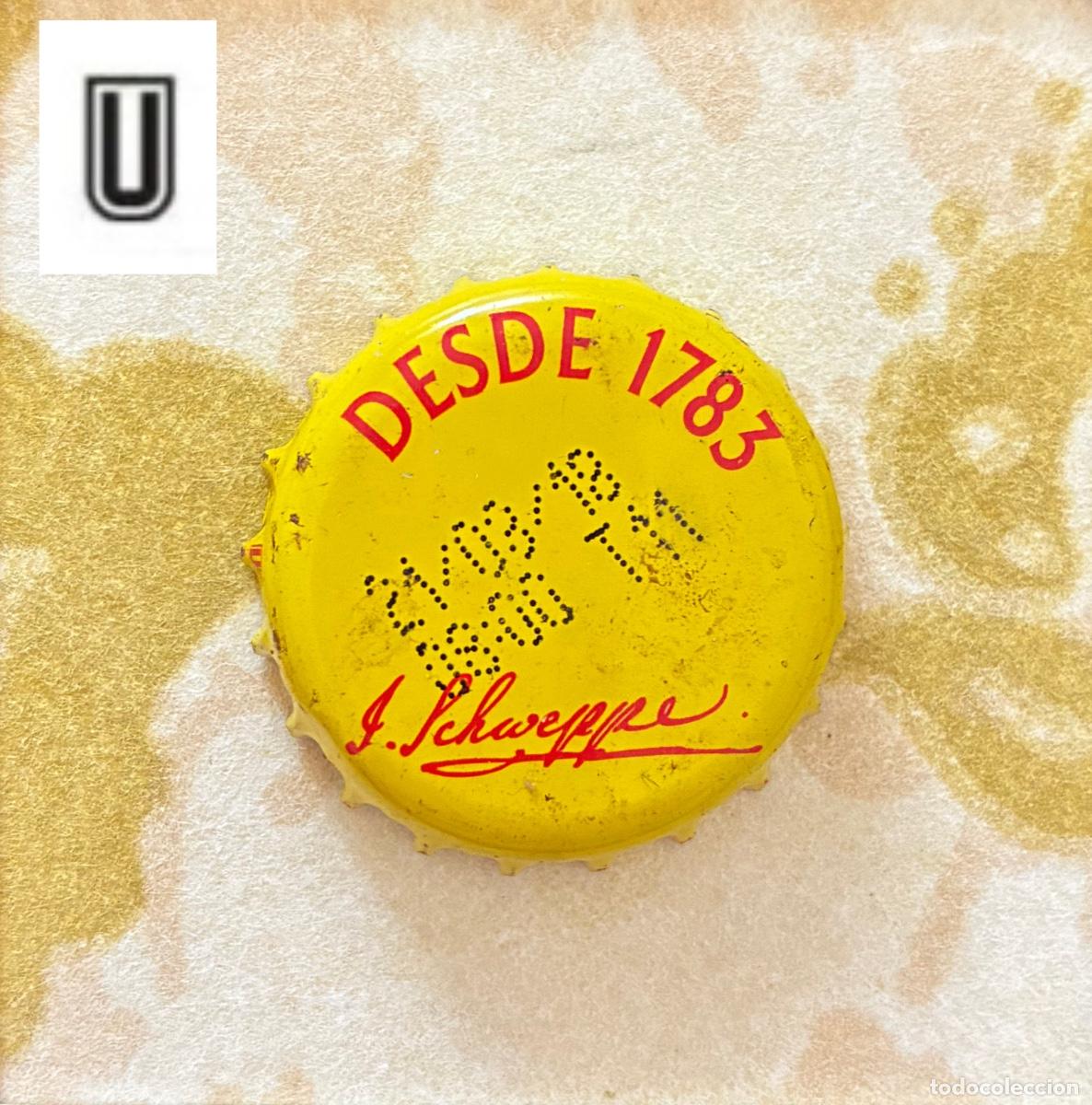 Coleccionismo de cervezas: CHAPA TONICA SCHWEPPES CHAPAS TAPON CORONA