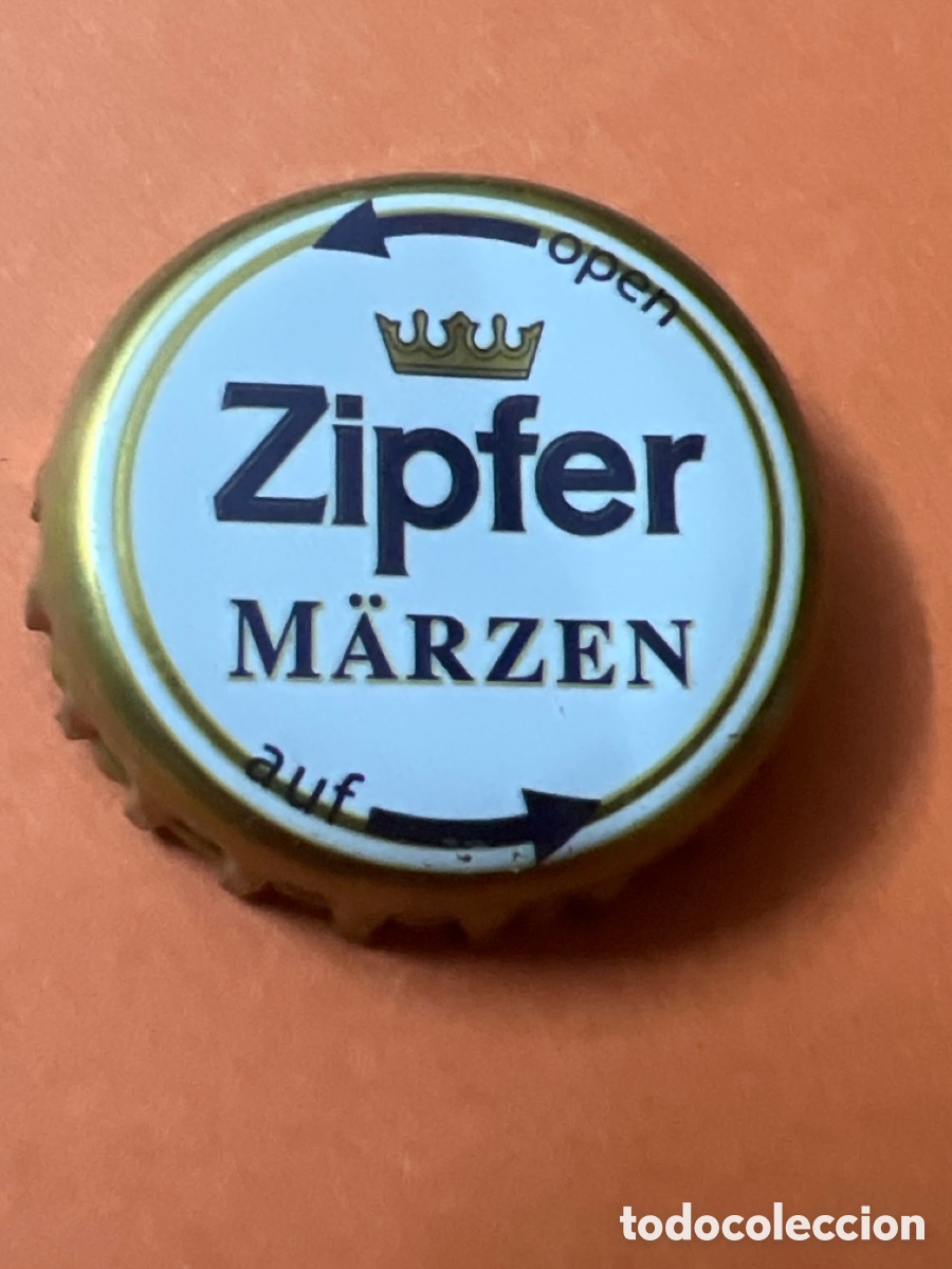 Coleccionismo de cervezas: T4/X86/L3. CHAPA CERVEZA - Zipfer M&auml;rzen open auf - AUSTRIA