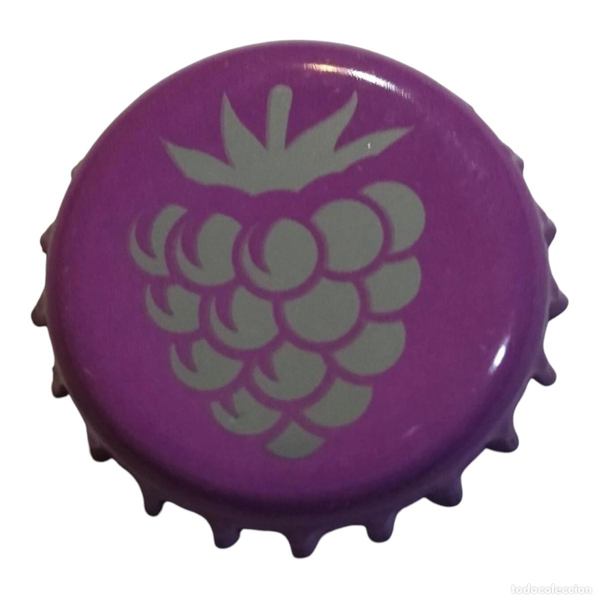 Coleccionismo de cervezas: CHAPA DE CERVEZA WILD PANTHER - BLACKBERRY. USADO.