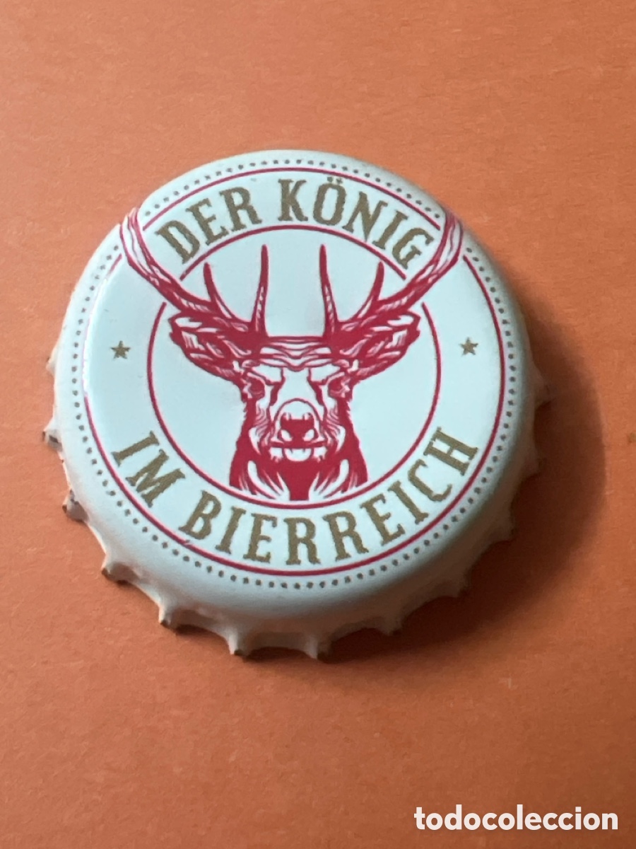 Coleccionismo de cervezas: T4/X81/D4. CHAPA CERVEZA - Der K&ouml;nig im Bierreich - ALEMANIA