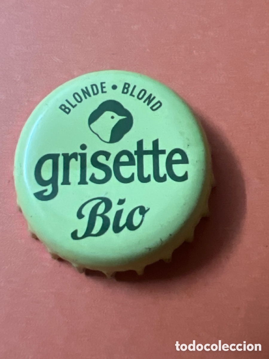 Coleccionismo de cervezas: T4/X81/E1. CHAPA CERVEZA - Grisette Bio Blonde Blond - B&Eacute;LGICA