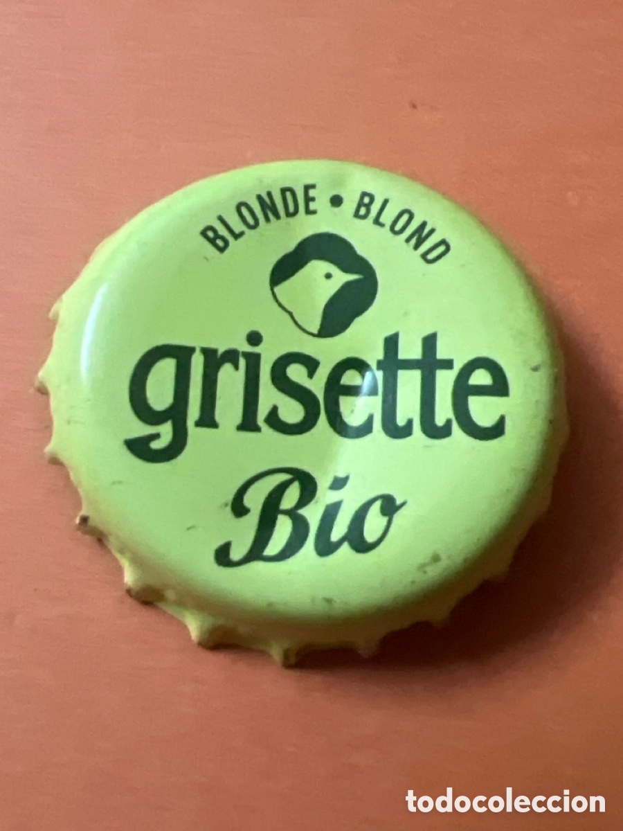 Coleccionismo de cervezas: T4/X81/E2. CHAPA CERVEZA - Grisette Bio Blonde Blond - B&Eacute;LGICA