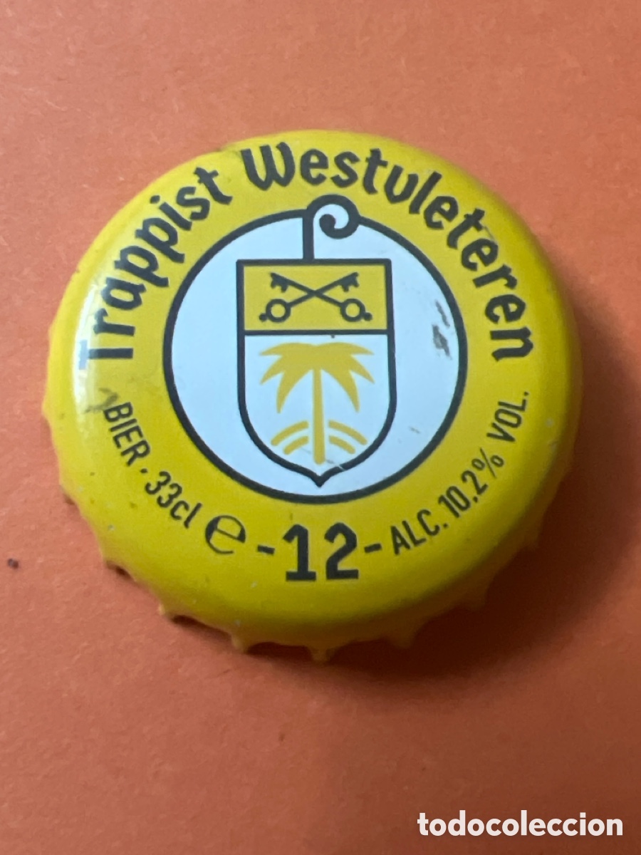 Coleccionismo de cervezas: T4/X81/J2. CHAPA CERVEZA Trappist Westvleteren 12 Bier 33cl e Alc. 10,2 % Vol.