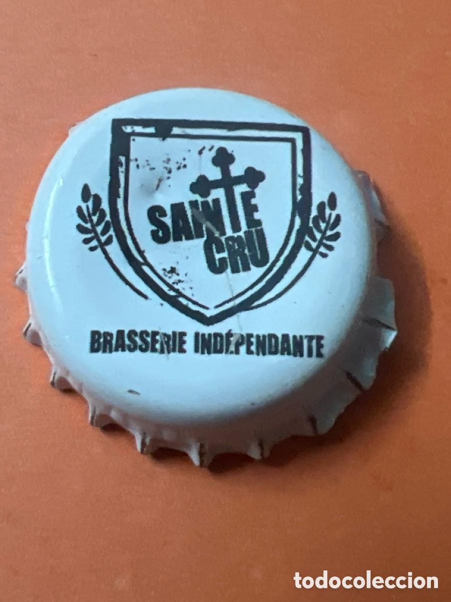 Coleccionismo de cervezas: T4/X81/P1. CHAPA CERVEZA - Sainte Cru brasserie ind&eacute;pendante