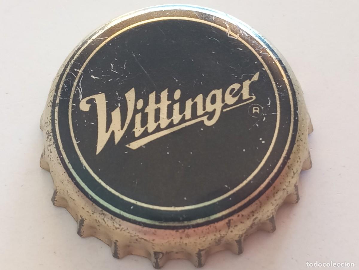 Coleccionismo de cervezas: Chapa tap&oacute;n corona de la cerveza alemana WITTINGER