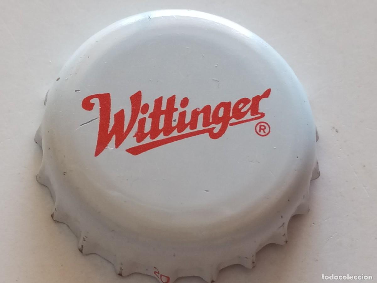 Coleccionismo de cervezas: Chapa tap&oacute;n corona de la cerveza alemana WITTINGER