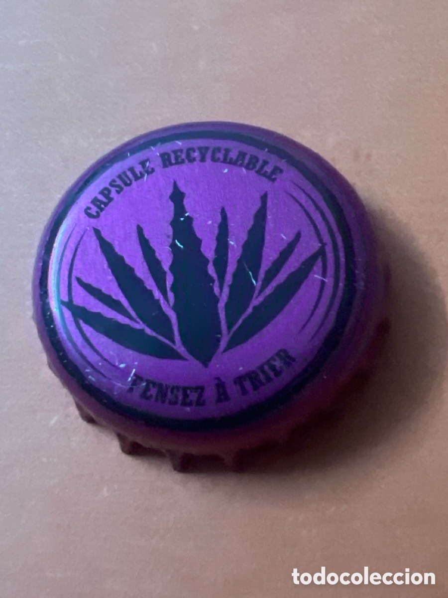 Coleccionismo de cervezas: T4/X81/P3. CHAPA CERVEZA - Capsule Recyclable Pensez &agrave; Trier