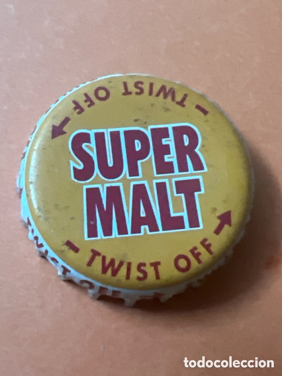 Coleccionismo de cervezas: T4/X81/P5. CHAPA CERVEZA - Super Malt Twist Off - DINAMARCA