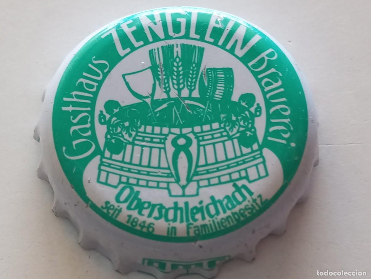 Coleccionismo de cervezas: Chapa tap&oacute;n corona de la cerveza alemana ZENGLEIN GASTHAUS BRAUEREI SEIT 1846 - OBERSCHLEICHACH
