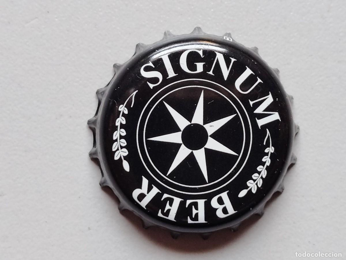 Coleccionismo de cervezas: TAPON CORONA CERVEZA ESPA&Ntilde;A ARTESANA SIGNUM (U). USADO