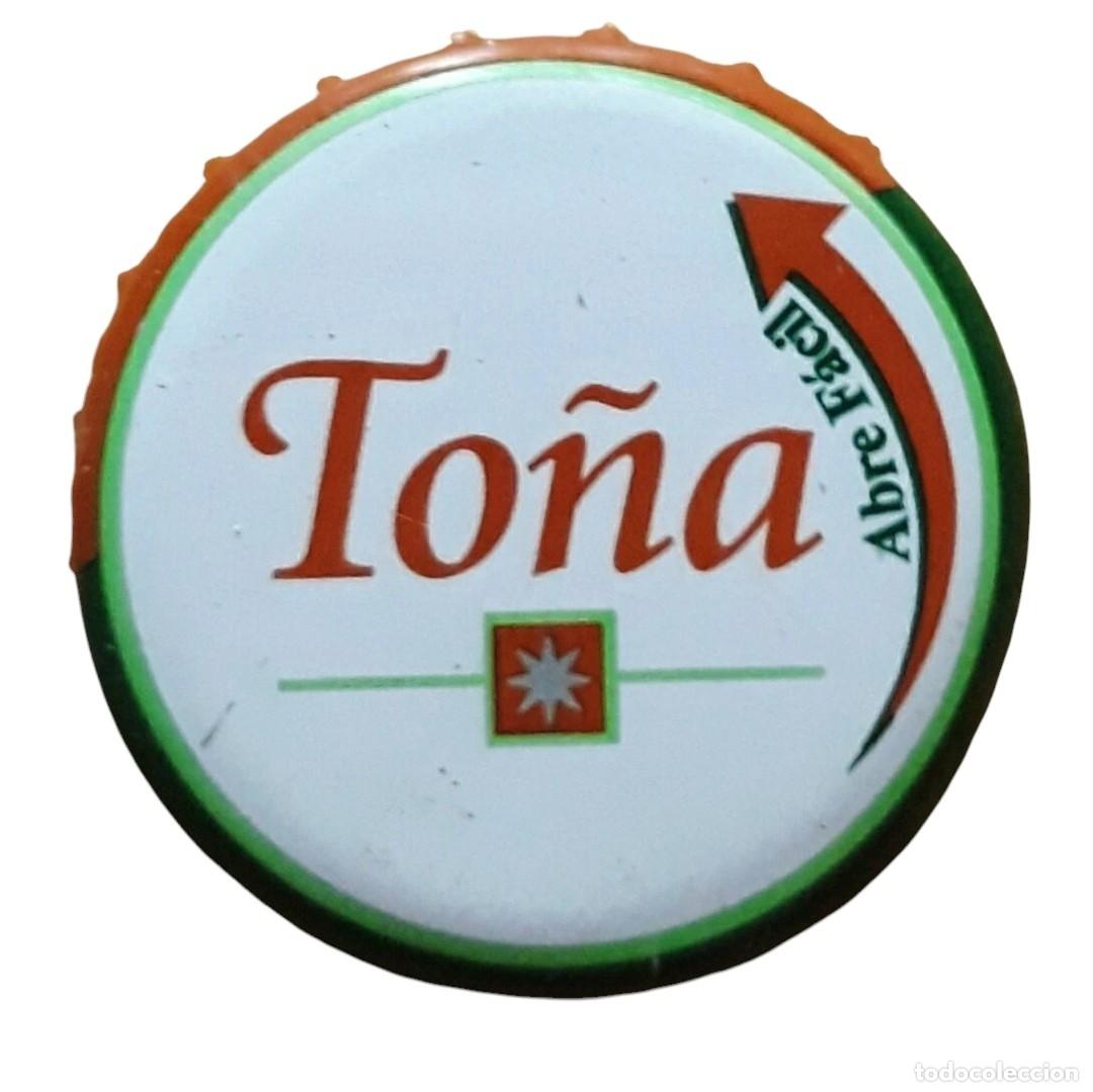 Coleccionismo de cervezas: Chapa de cerveza nicarag&uuml;ense To&ntilde;a - Abre F&aacute;cil. USADA.