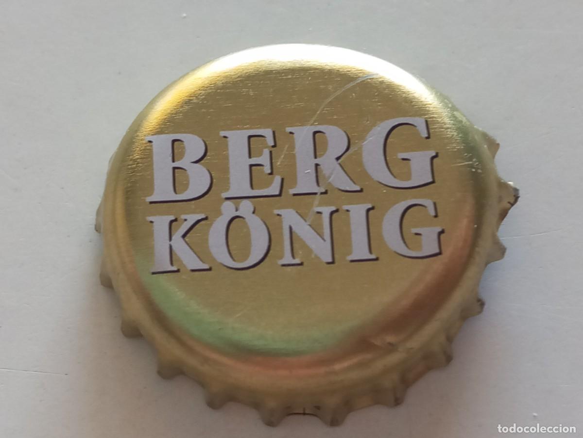 Coleccionismo de cervezas: Chapa tap&oacute;n corona de la cerveza austr&iacute;aca BERG K&Ouml;NIG